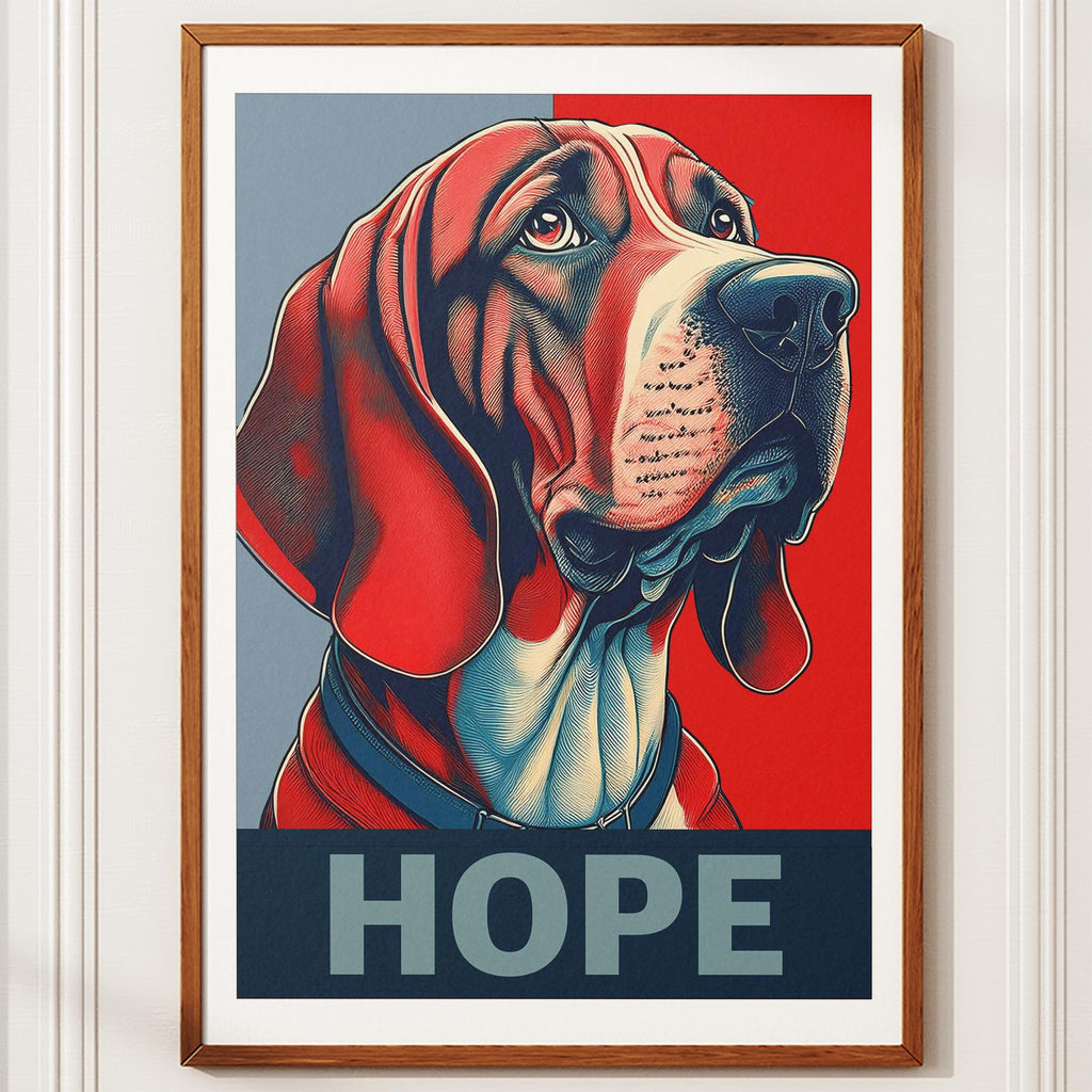 Bloodhound HOPE Series Inspired by the Obama Poster image 10