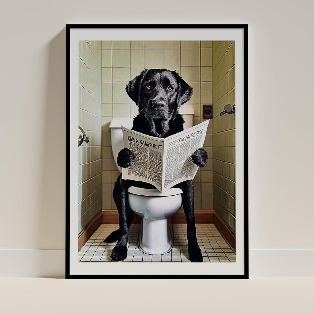 Labrador Retriever Toilet Humour Dog Series 2 image 0
