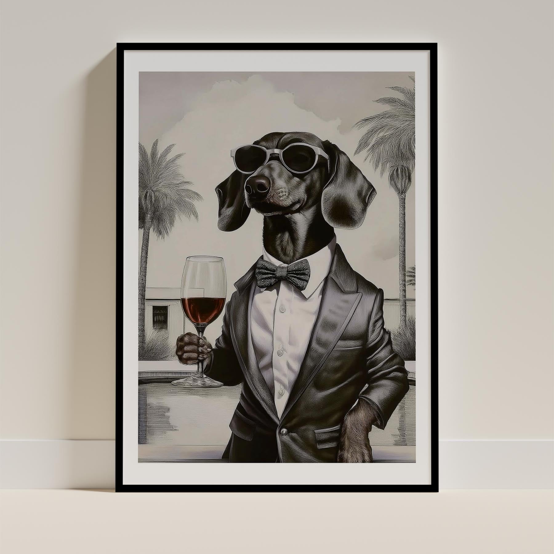 Dachshund Dog Art Print Unframed Vol 1 | 11 Unique Designs | Wall Art Gift for Dog Lovers - Image 6 | Dogsy & Co