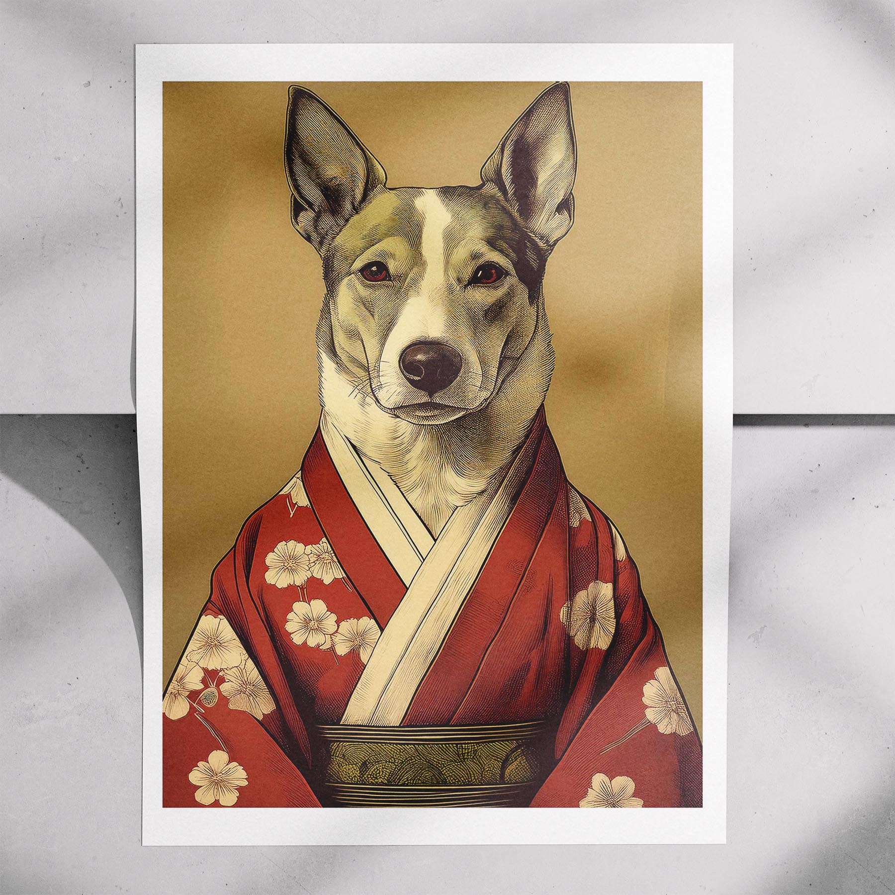 Kelpie Japanse Kimono Dog Series image 7