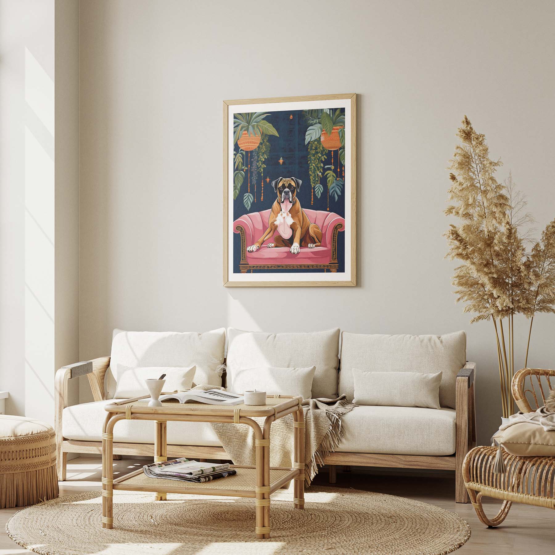 Boxer Just Lounging Around image 1