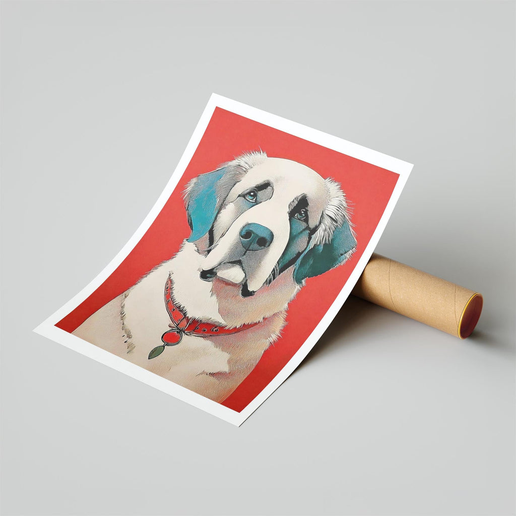 Saint Bernard Red Dog Series image 6