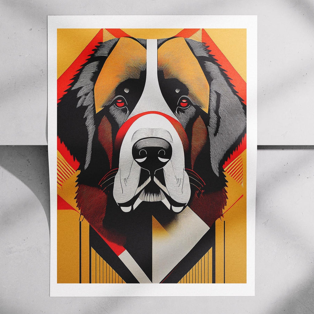 Newfoundland Geometric Orange Series image 7