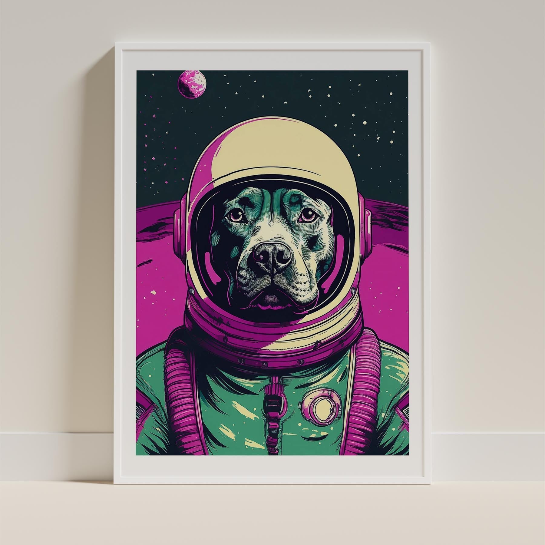 American Pitbull Terrier Space Dogs Series image 9
