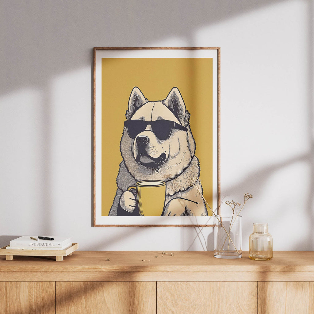 Chow Chow Chillin Coffee Dog image 8
