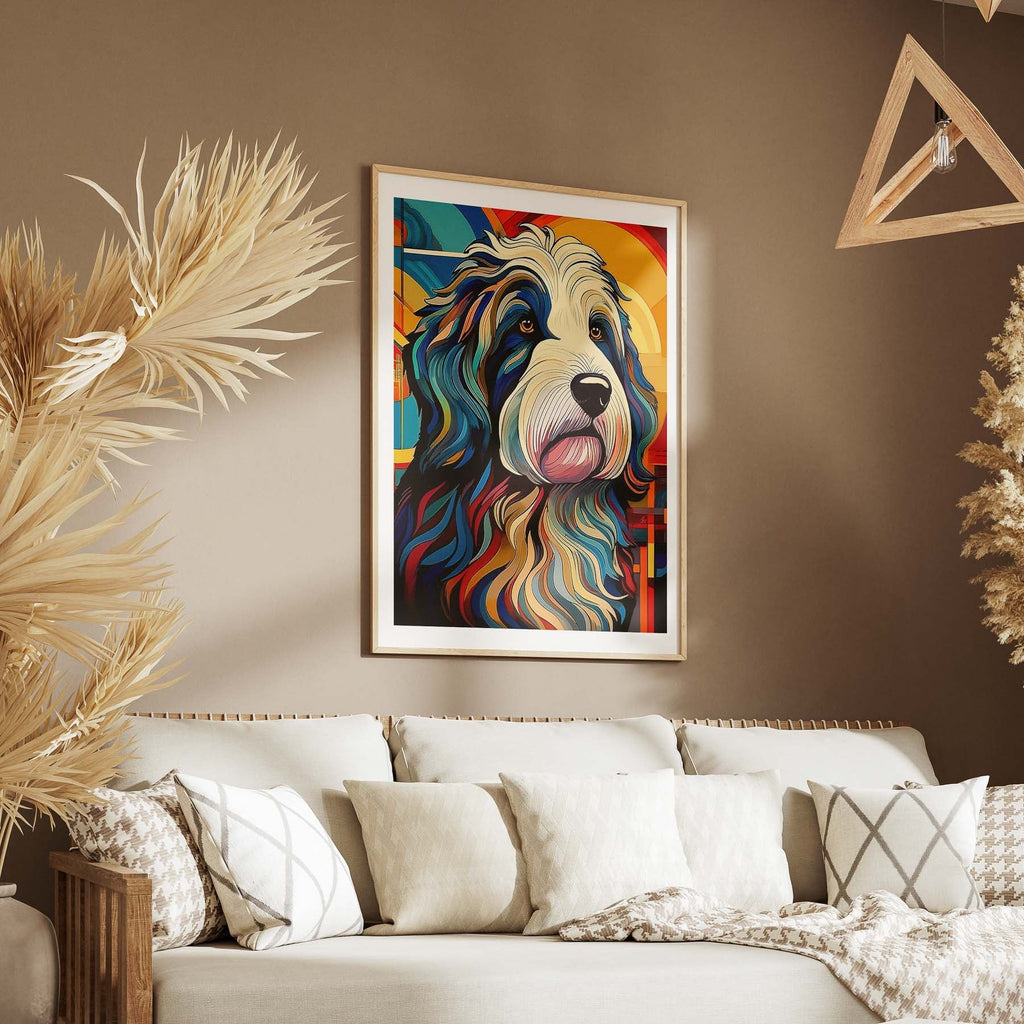 Old English Sheepdog Colour Graphics image 5