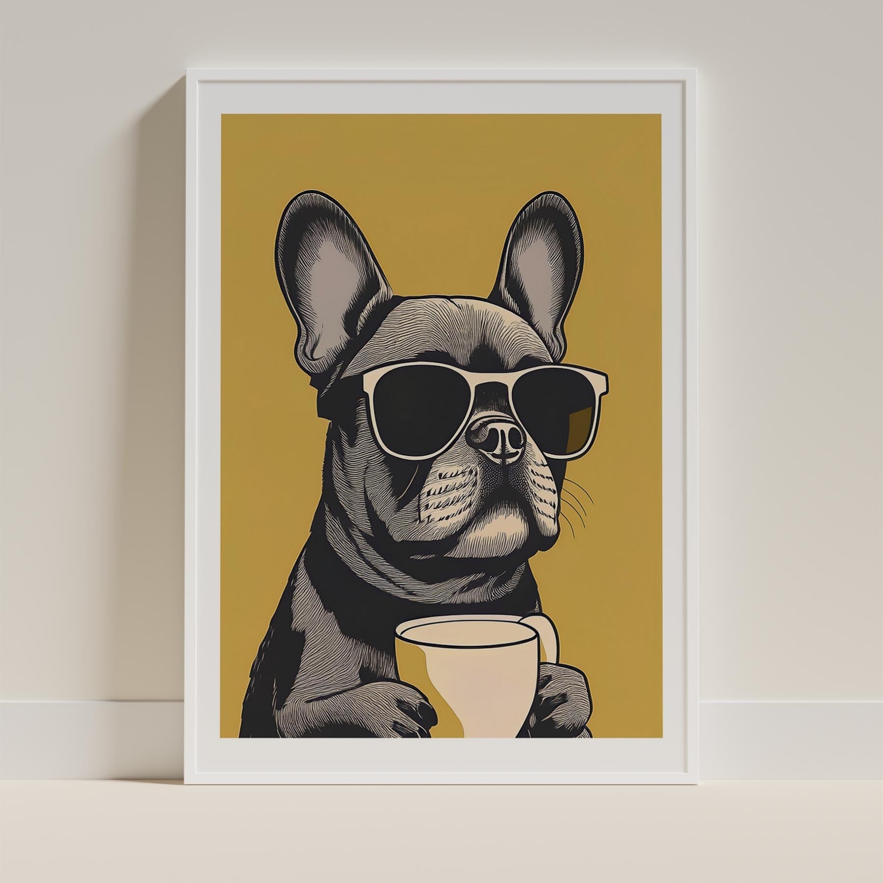 French Bulldog Chillin Coffee Dog image 7