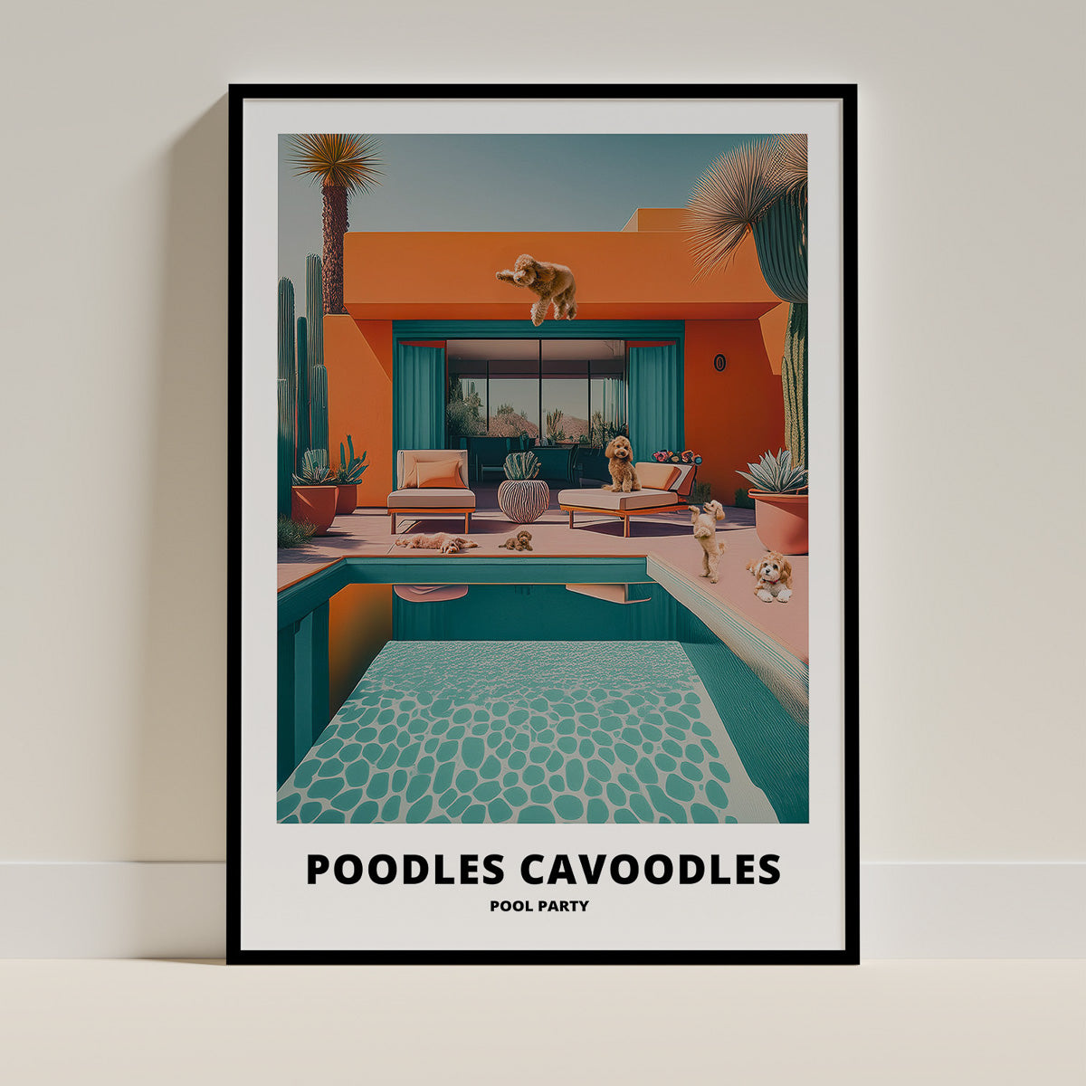 Poodle Cavoodles Pool Party image 0