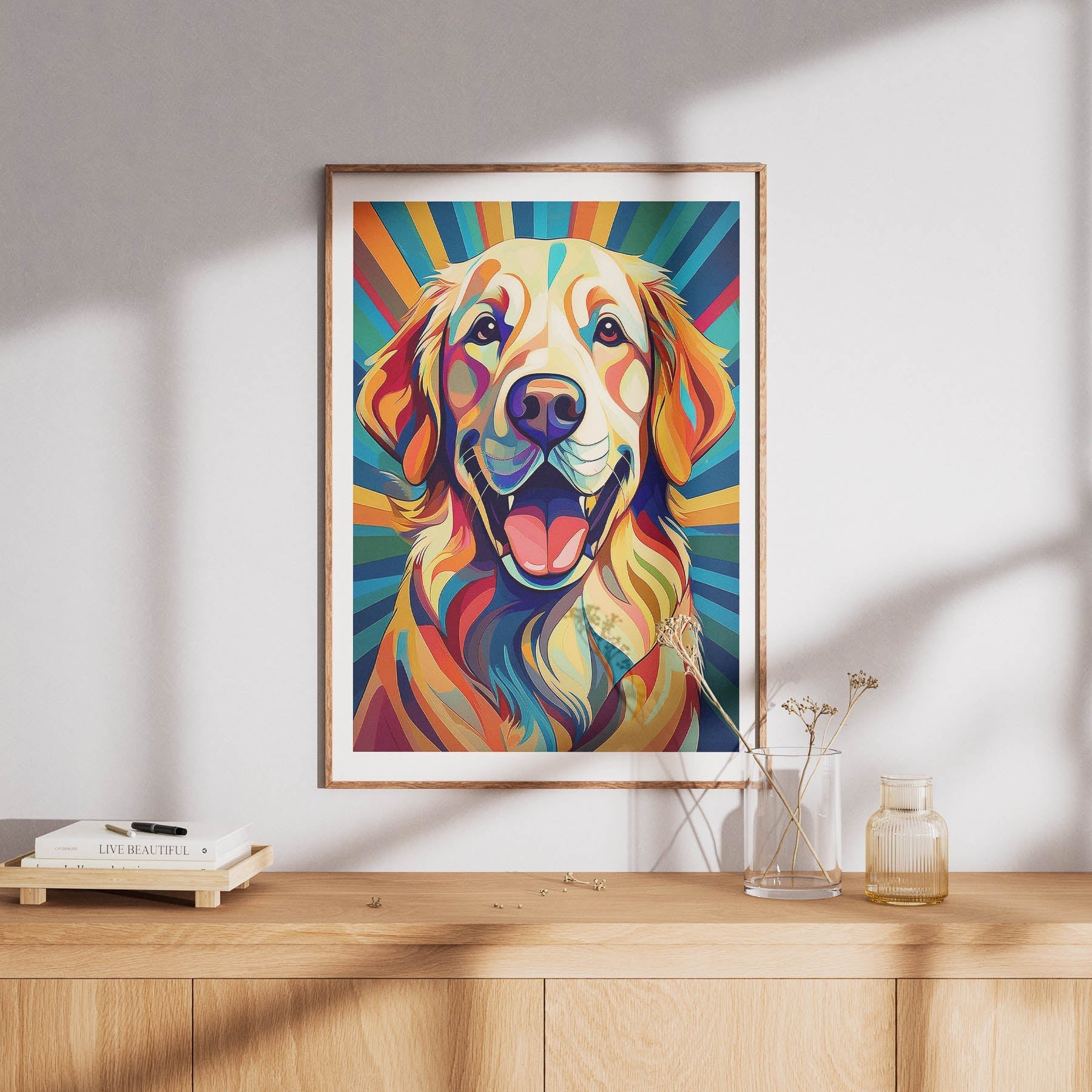 Golden Retriever Colour Graphics image 8