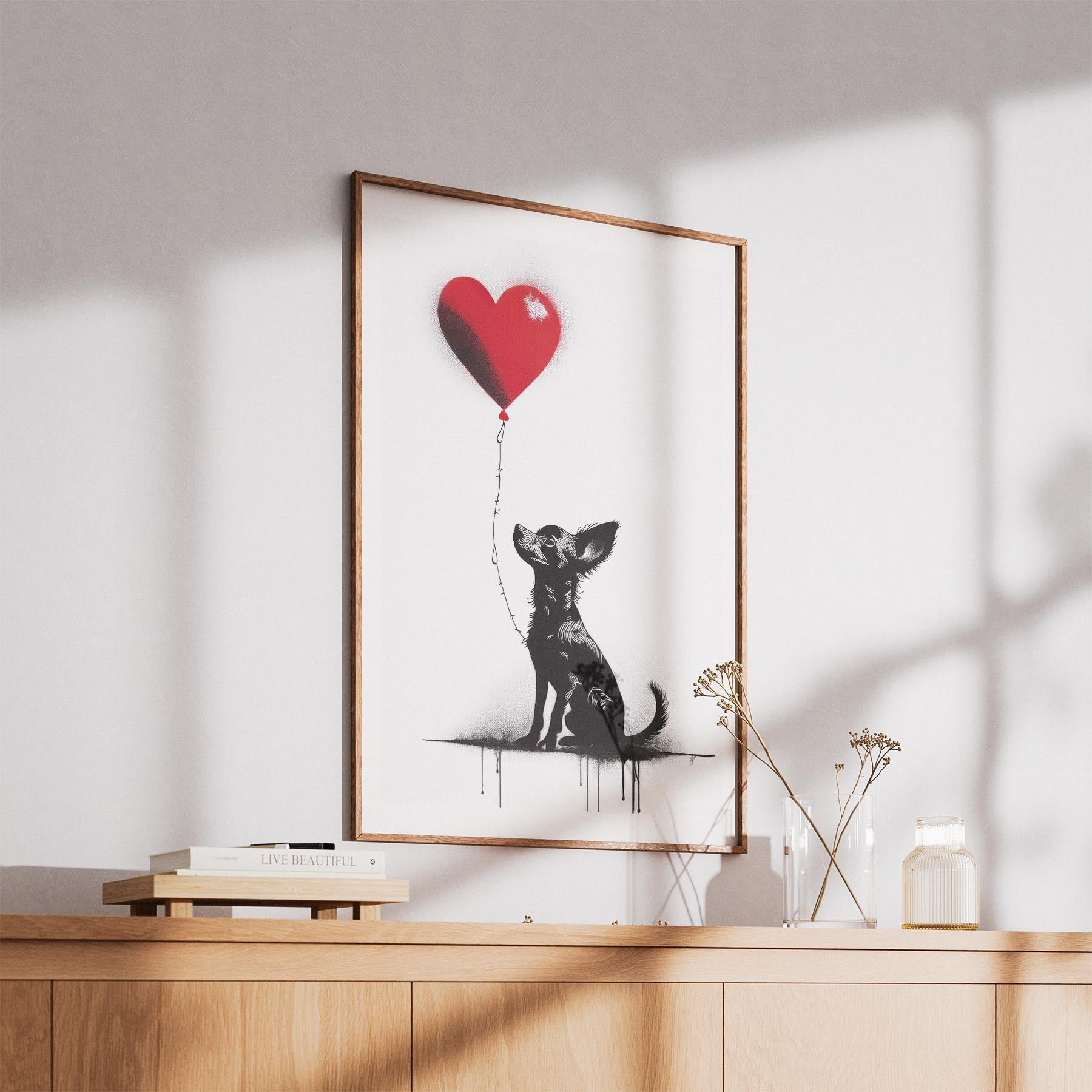 Chihuahua DOGSY Series inspired by the Art of Banksy image 5