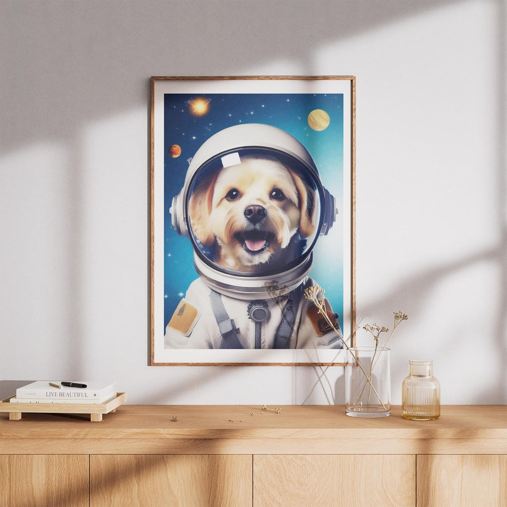 Maltese Astronaut Dog Series image 8