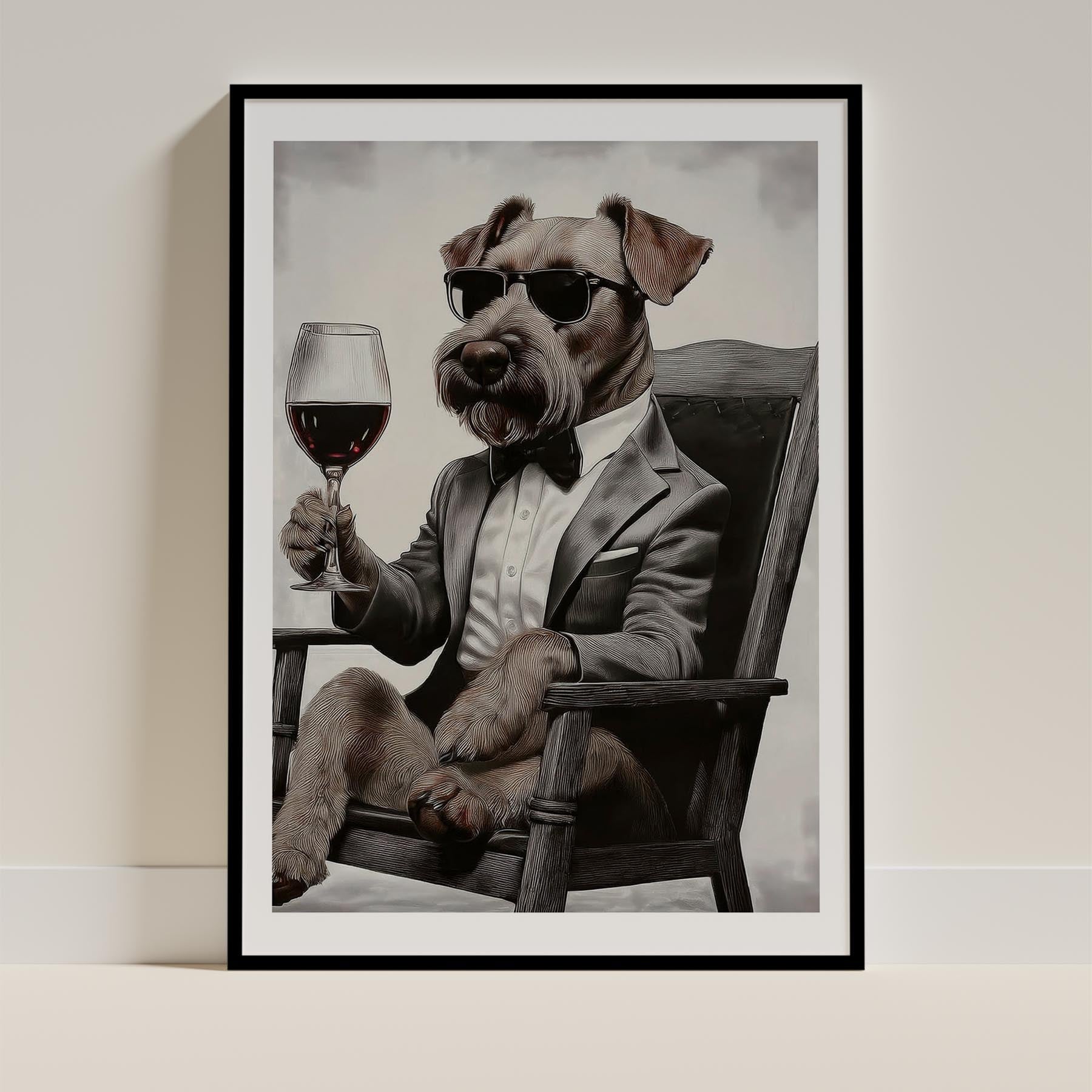 Irish Terrier Dog Art Print Unframed Vol 1 | 11 Unique Designs | Wall Art Gift for Dog Lovers - Image 5 | Dogsy & Co