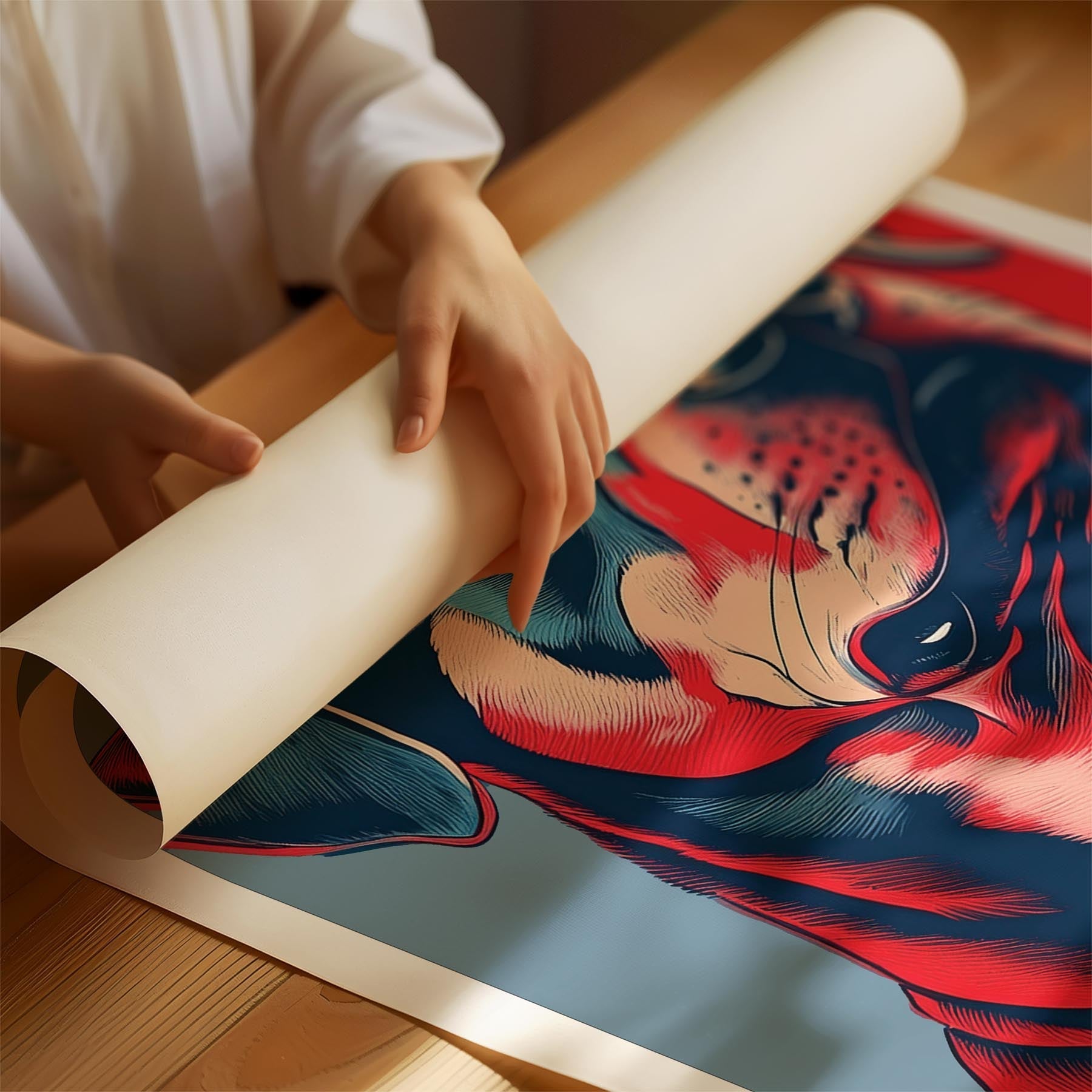 Rottweiler HOPE Series Inspired by the Obama Poster image 1