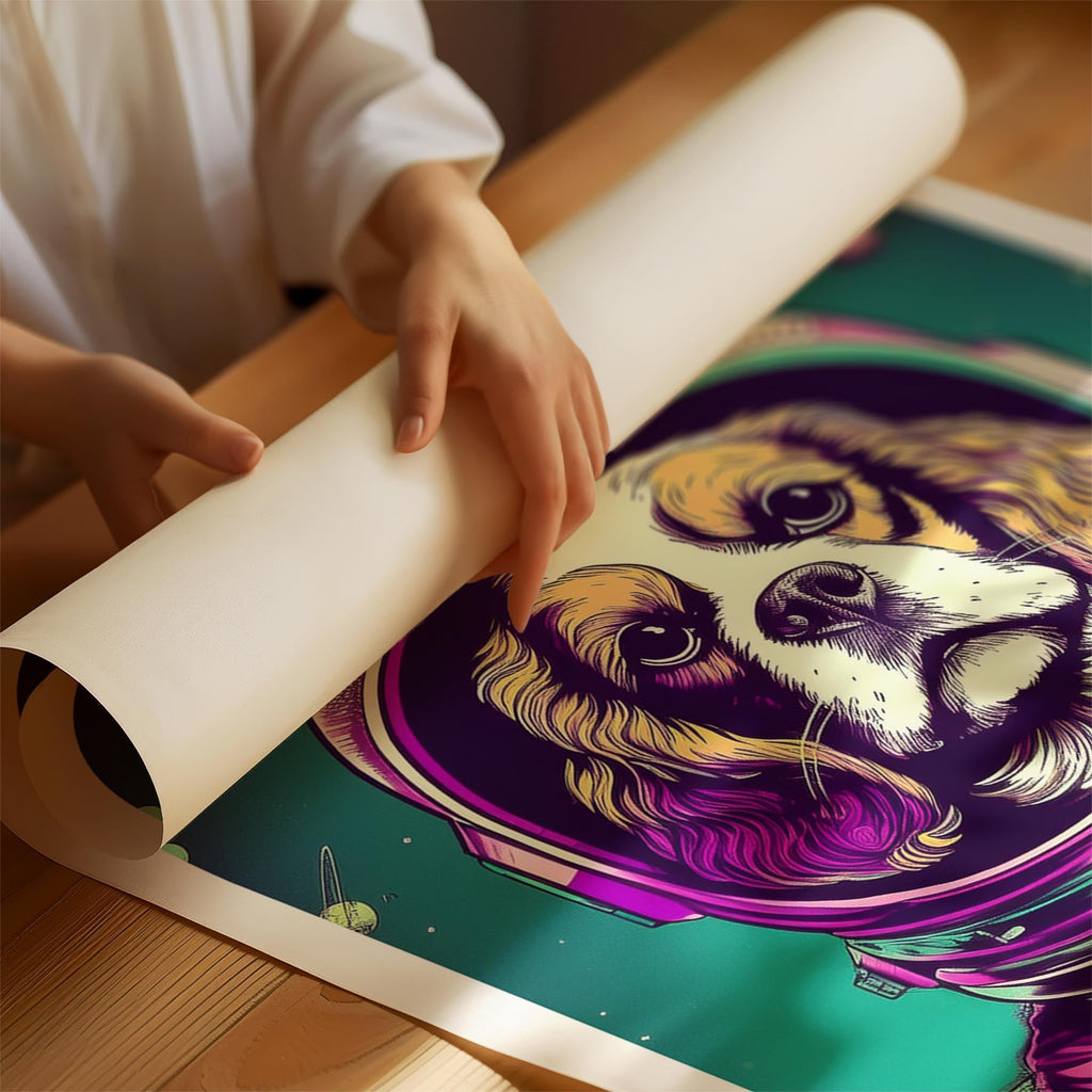 Cavalier Spaniel Space Dogs Series image 1