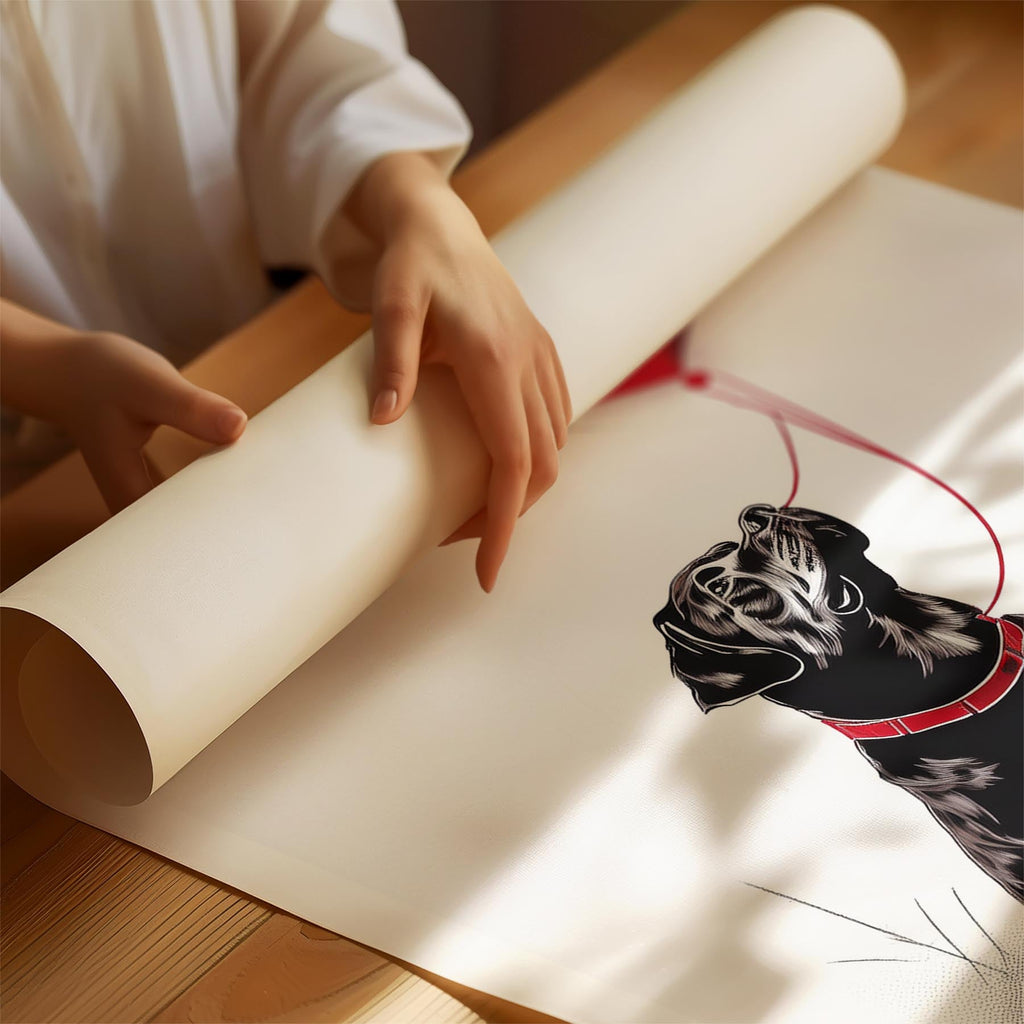 Rottweiler DOGSY Series inspired by the Art of Banksy image 1