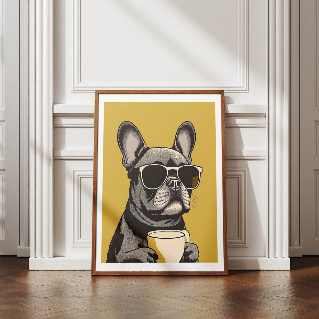 French Bulldog Chillin Coffee Dog image 4