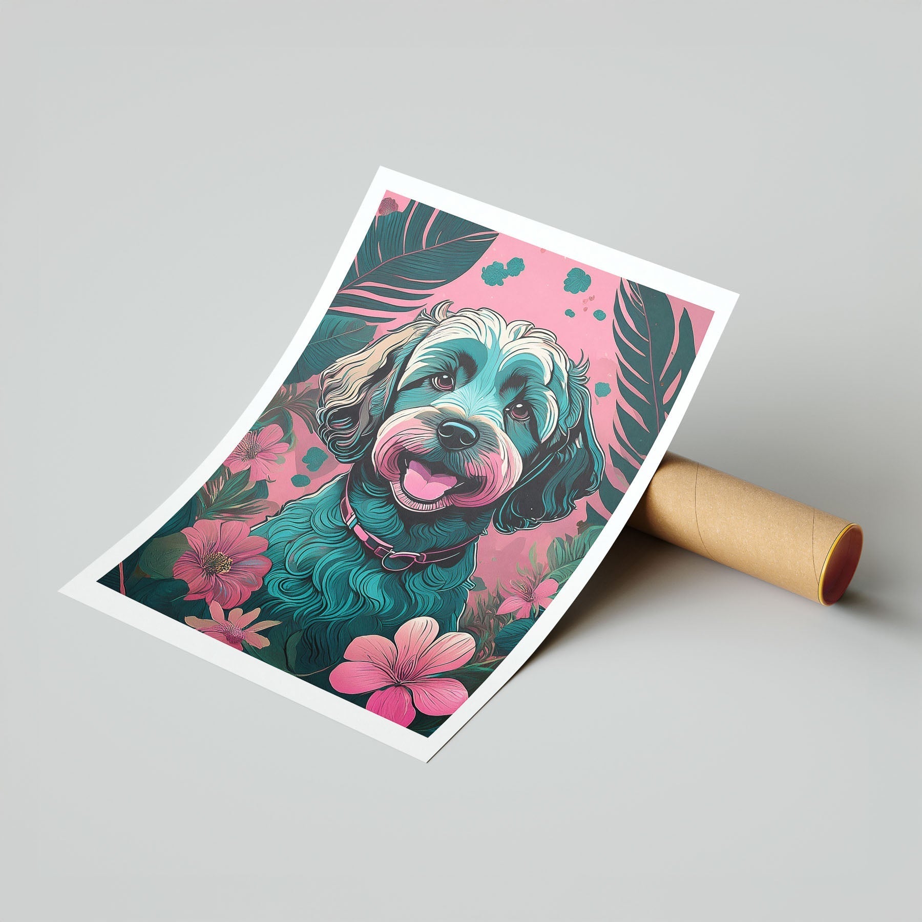 Cavoodle 1 Flowery Dog image 7