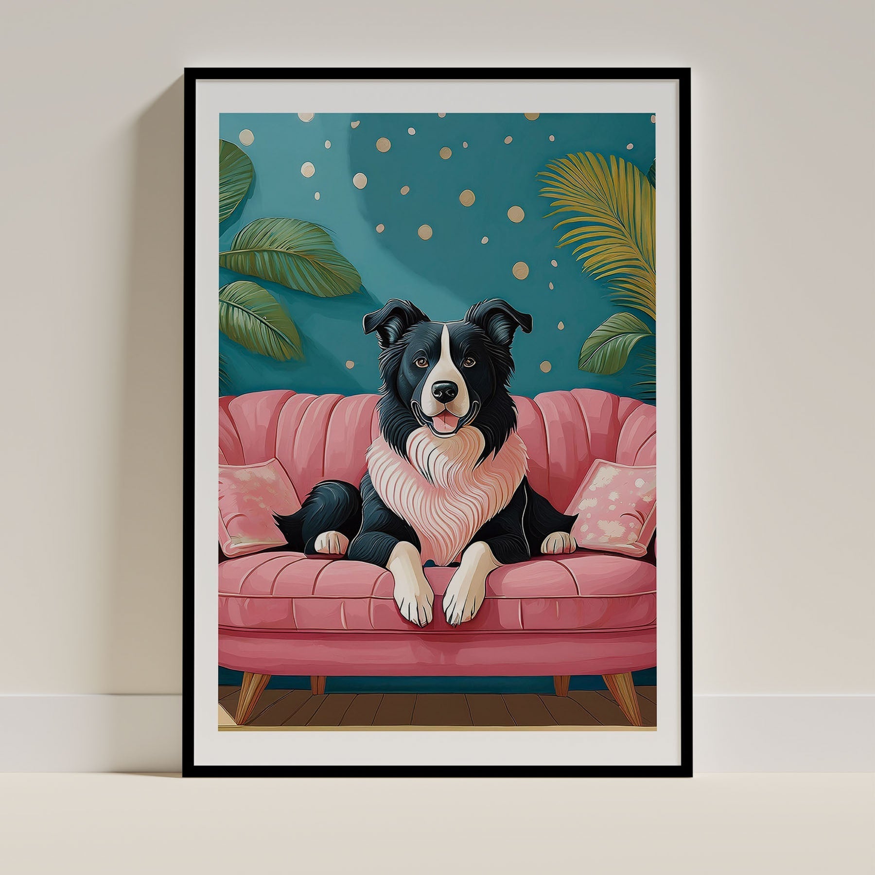 Border Collie Dog Art Print Unframed Vol 2 | 11 Unique Designs | Wall Art Gift for Dog Lovers - Image 4 | Dogsy & Co
