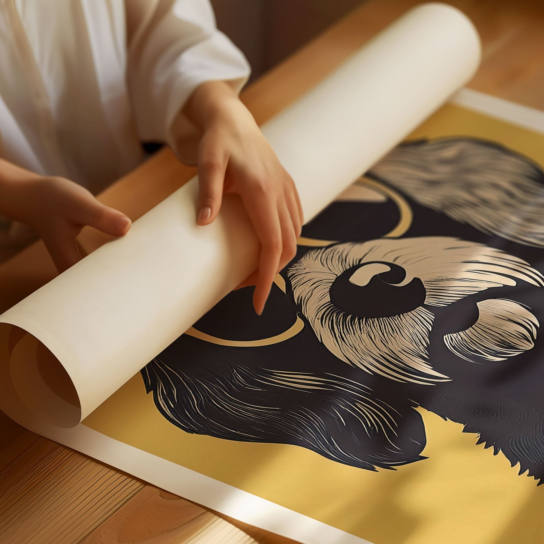 Havapoo Chillin Coffee Dog image 3