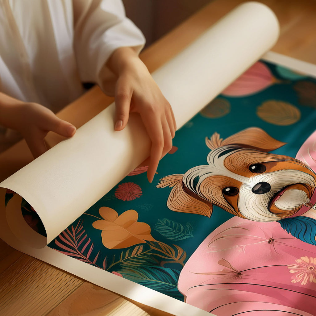 Yorkipoo  Just Lounging Around image 3