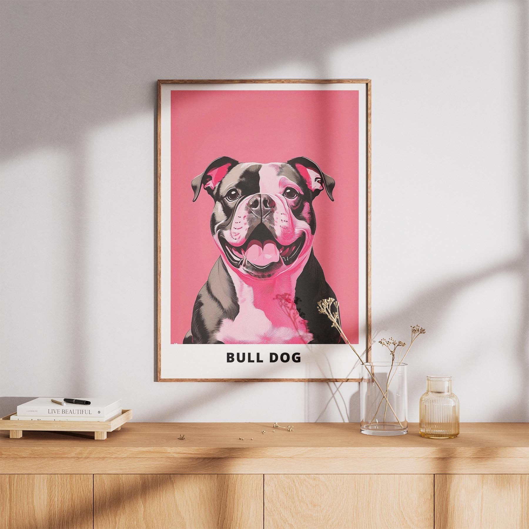 Bulldog Pink and Black Dog Series 4 image 8