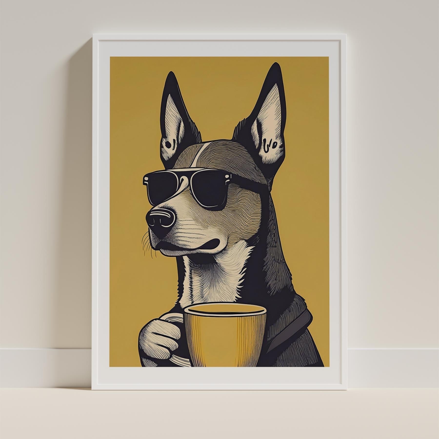 Kelpie Chillin Coffee Dog image 9