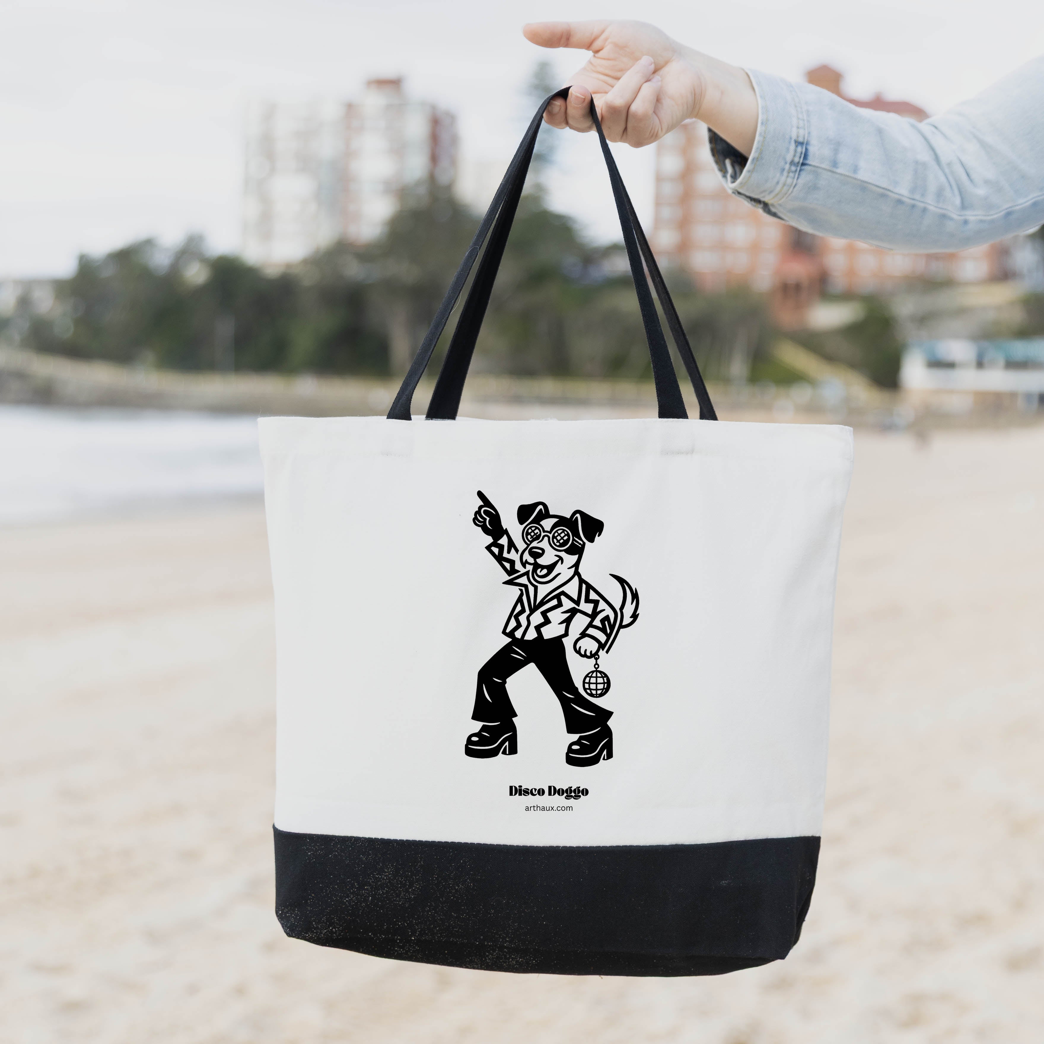 Parson Russell Terrier 70's Disco Doggo Bag image 1