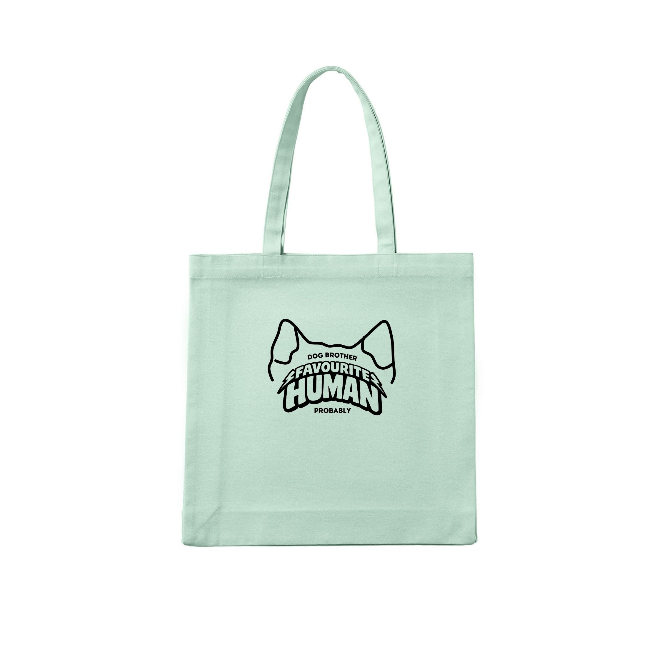 Dog Brother Favourite human (probably) Tote Bag - alternate view