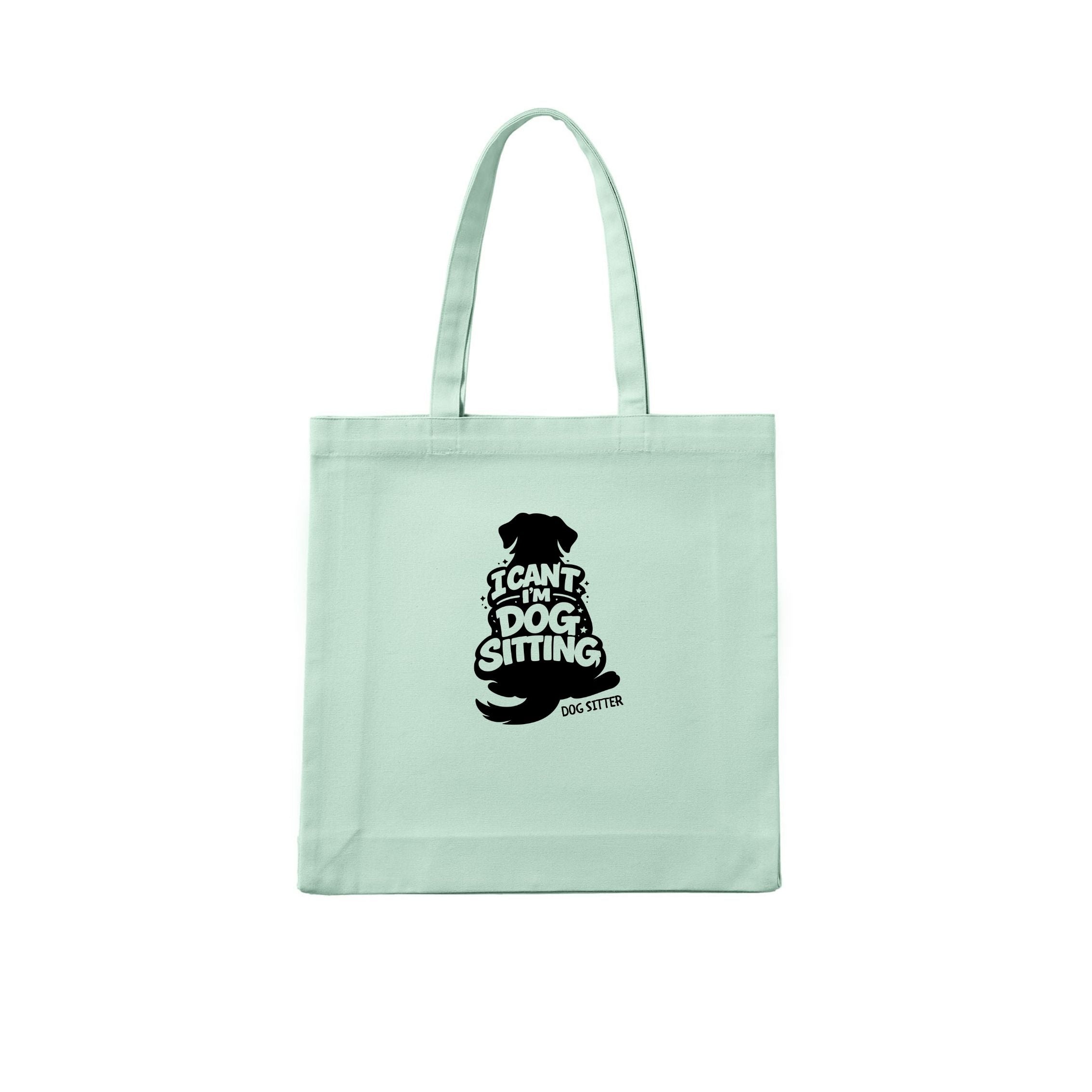 I Can't - I'm Dog Sitting Tote Bag - alternate view