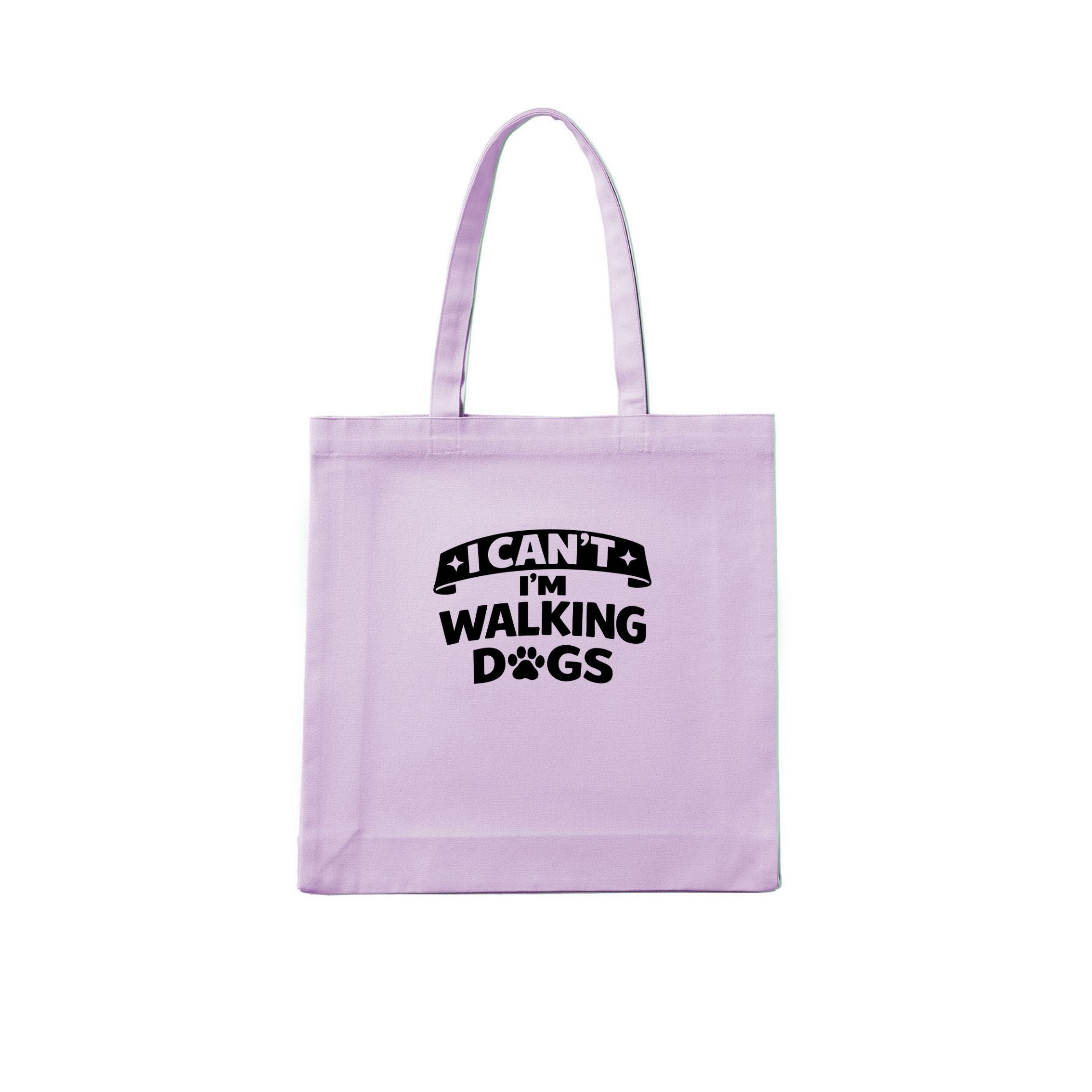 I Can't - I'm Walking Dogs Tote Bag - image 4