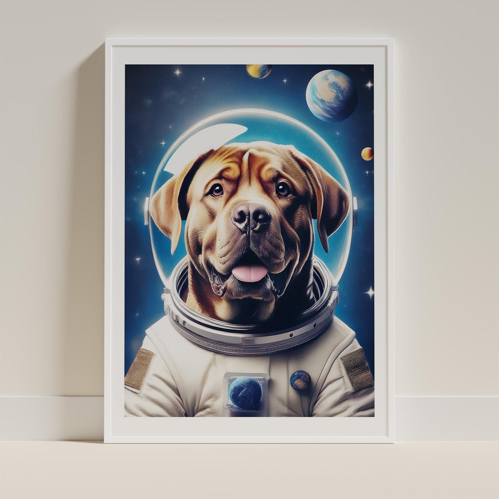 Neapolitan Mastiff Astronaut Dog Series image 9