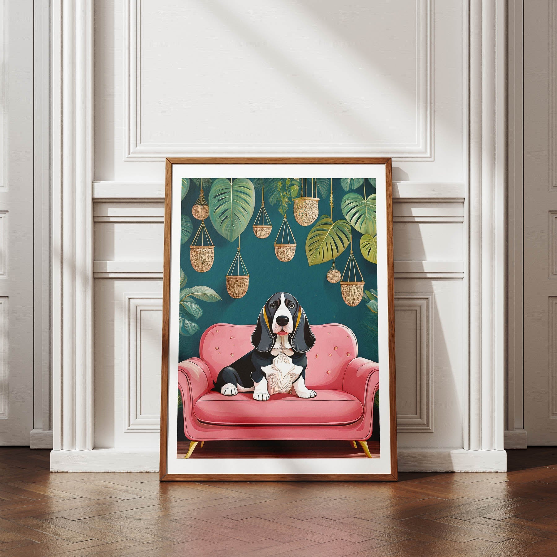 Basset Hound  Just Lounging Around image 4