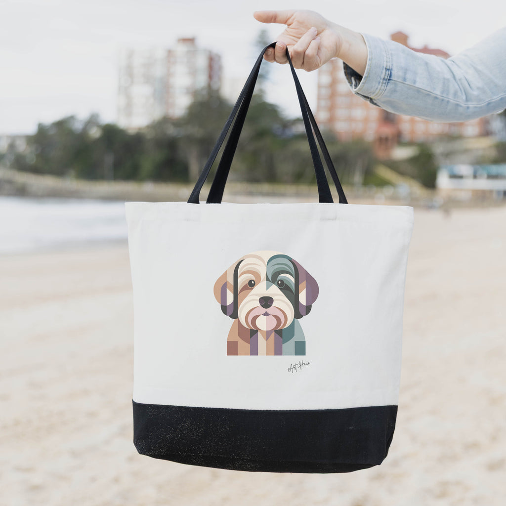 Goldendoodle Vintage Chic Graphic Bag image 1