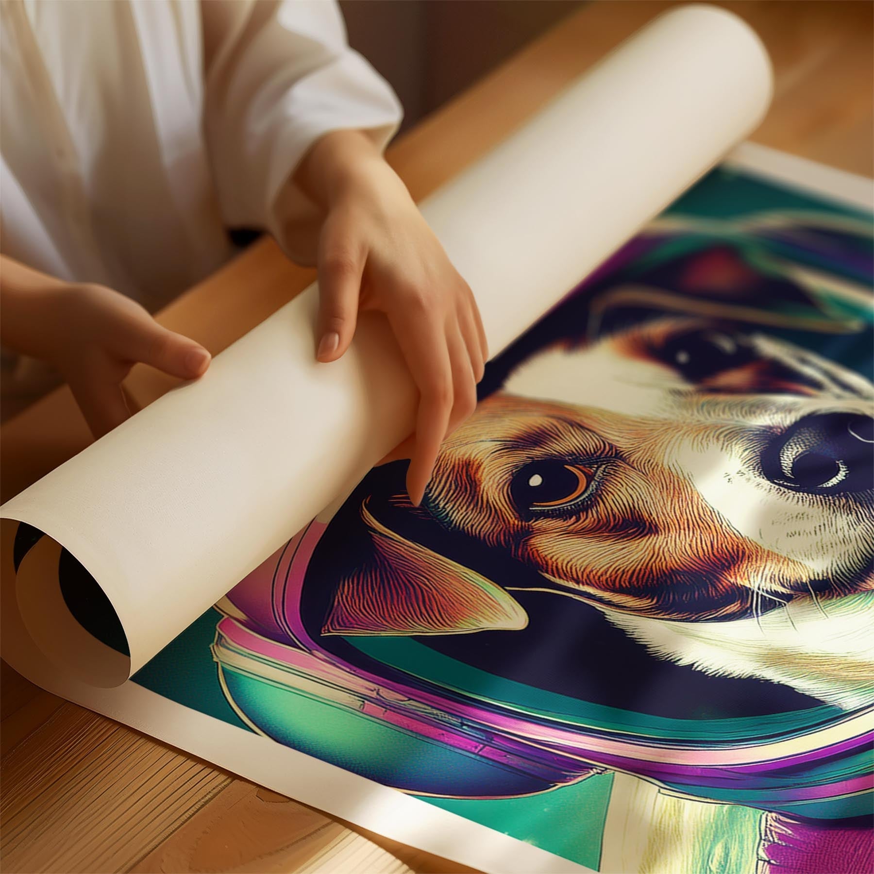 Jack Russell Space Dogs Series image 1