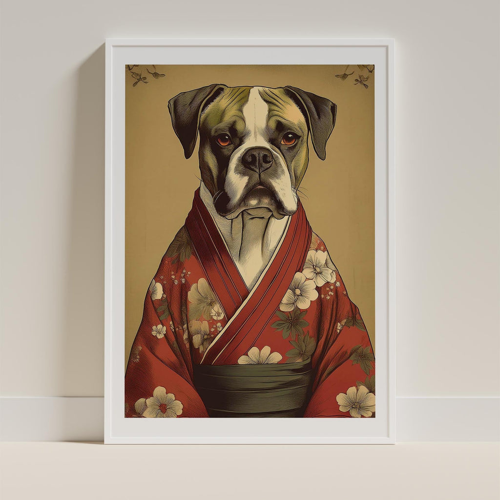 Boxer Japanse Kimono Dog Series image 9