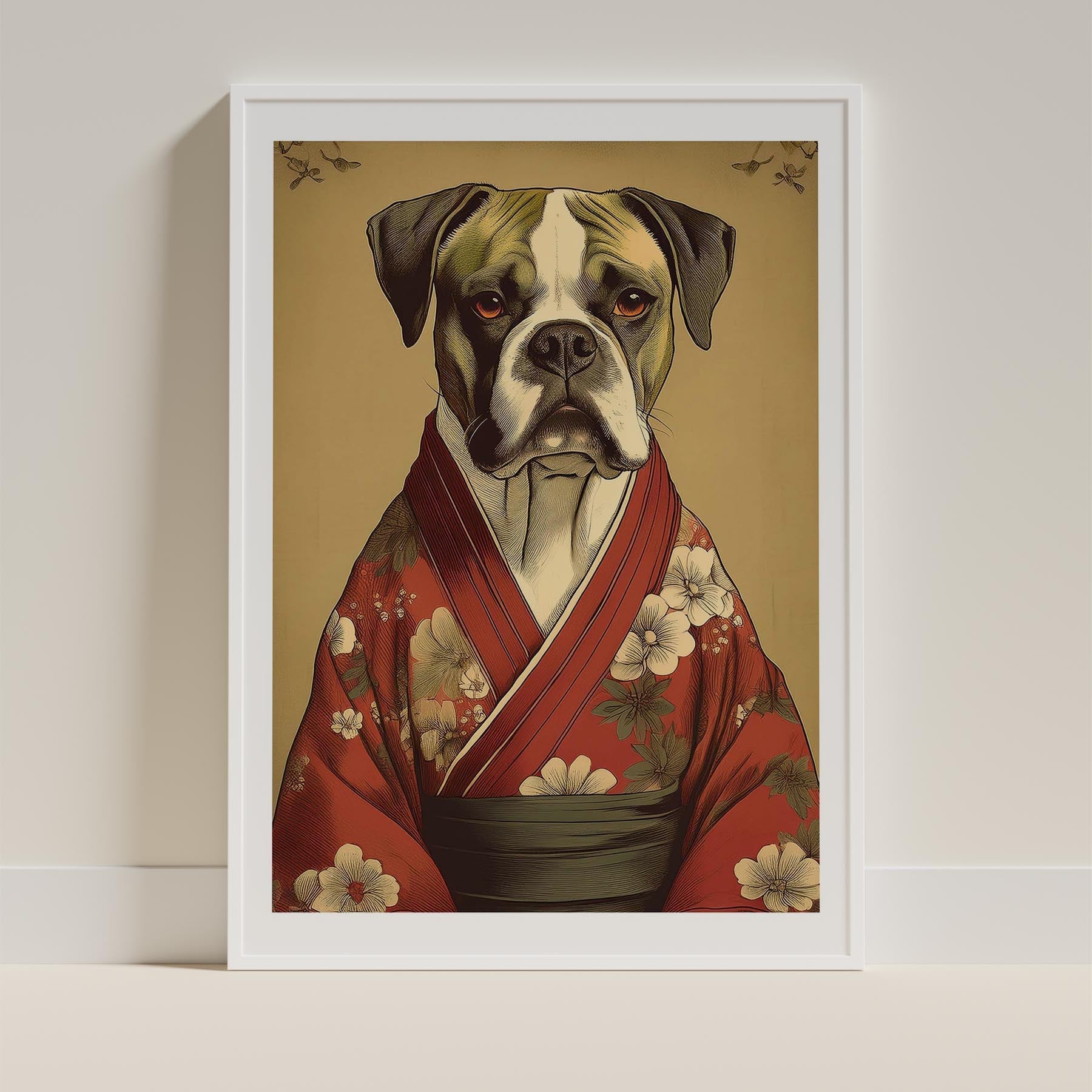 Boxer Japanse Kimono Dog Series image 9