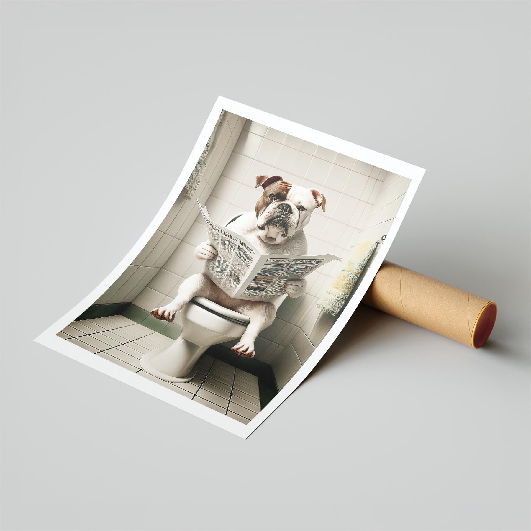 Bulldog Toilet Humour Dog Series 3 image 6