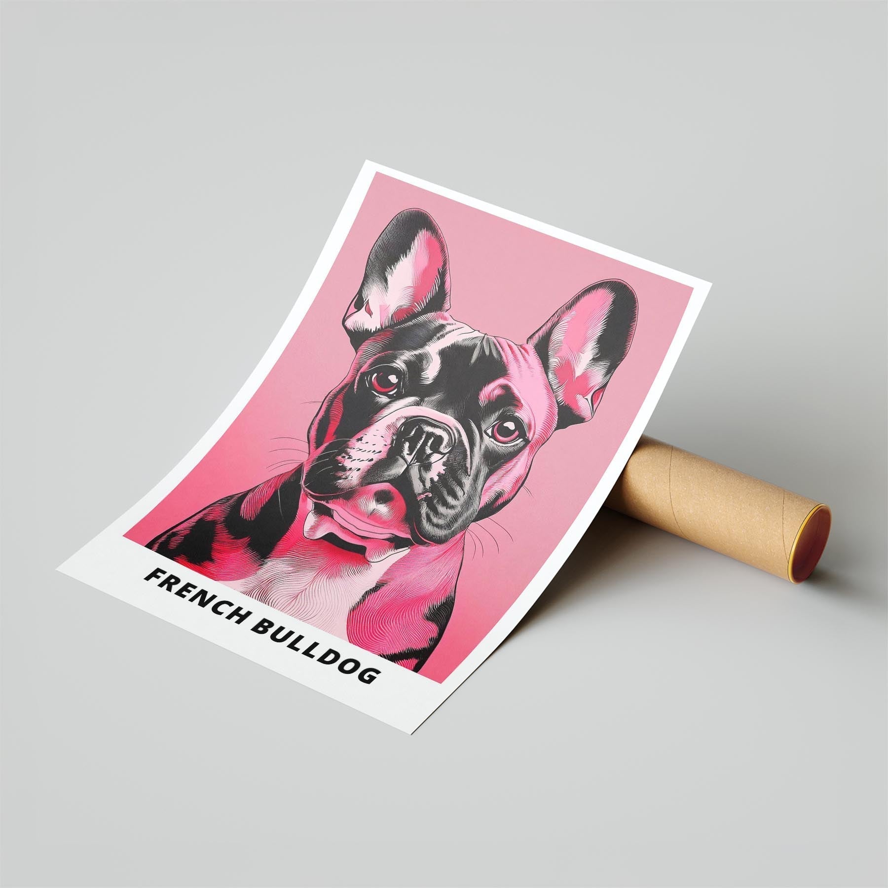 French Bulldog Pink and Black Dog Series 1 image 6