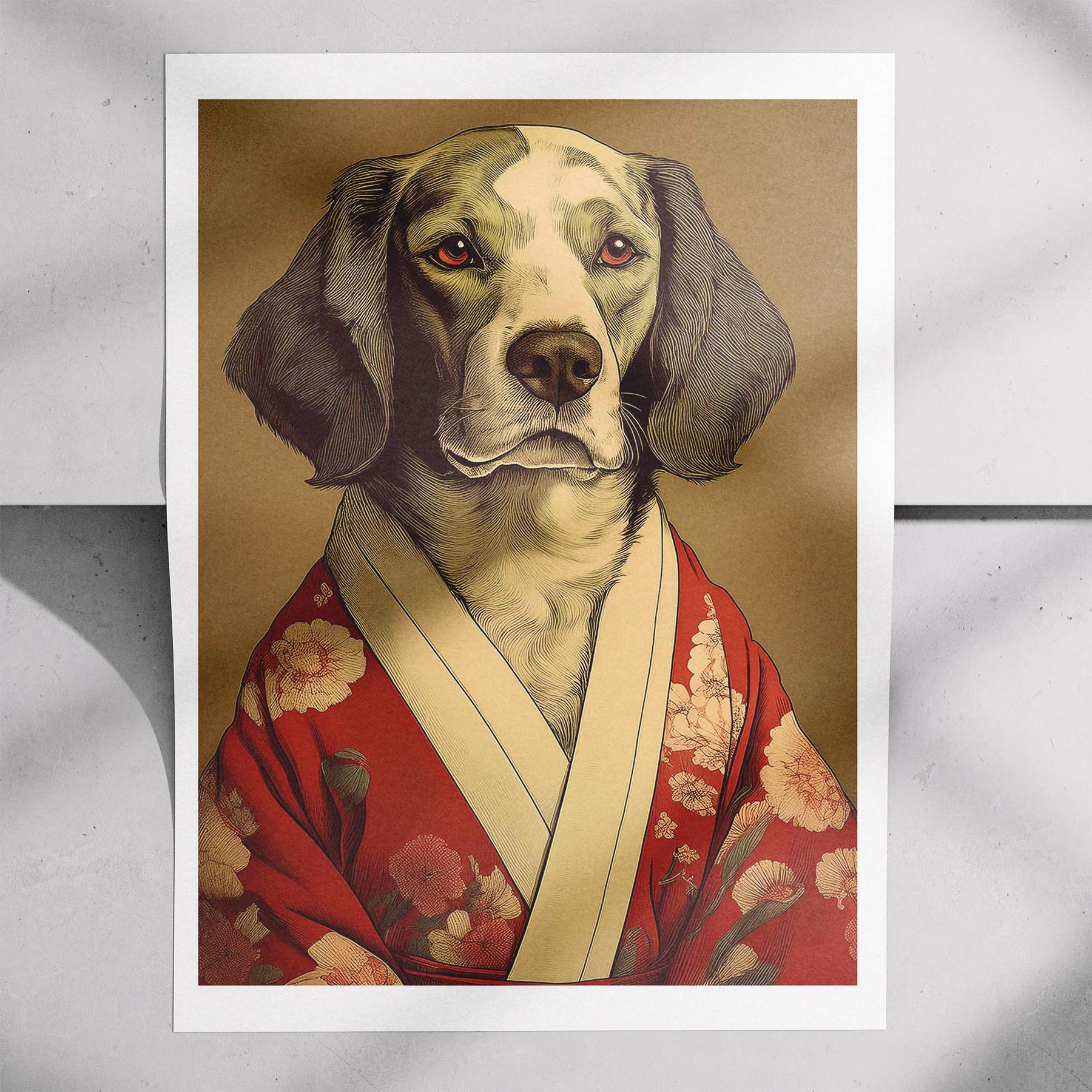 Murray River Retriever Japanse Kimono Dog Series image 7
