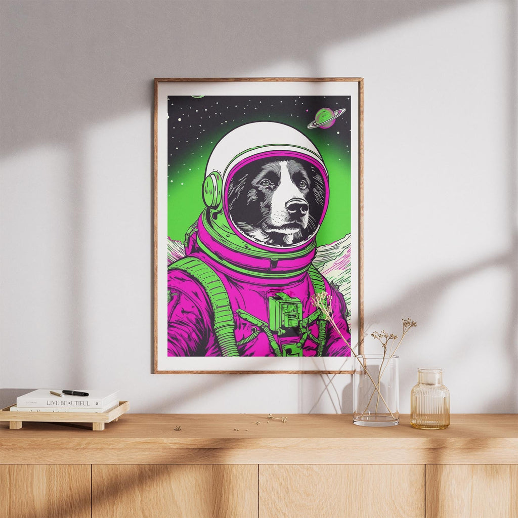 Border Collie Space Dogs Series image 8