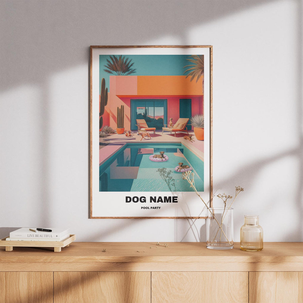 Rhodesian Ridgeback Custom Pool Party WITH TEXT image 8