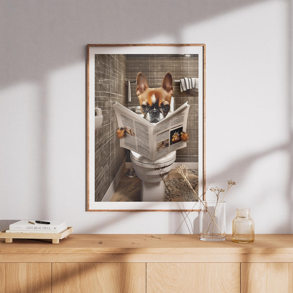 Boston Terrier Toilet Humour Dog Series 2 image 8