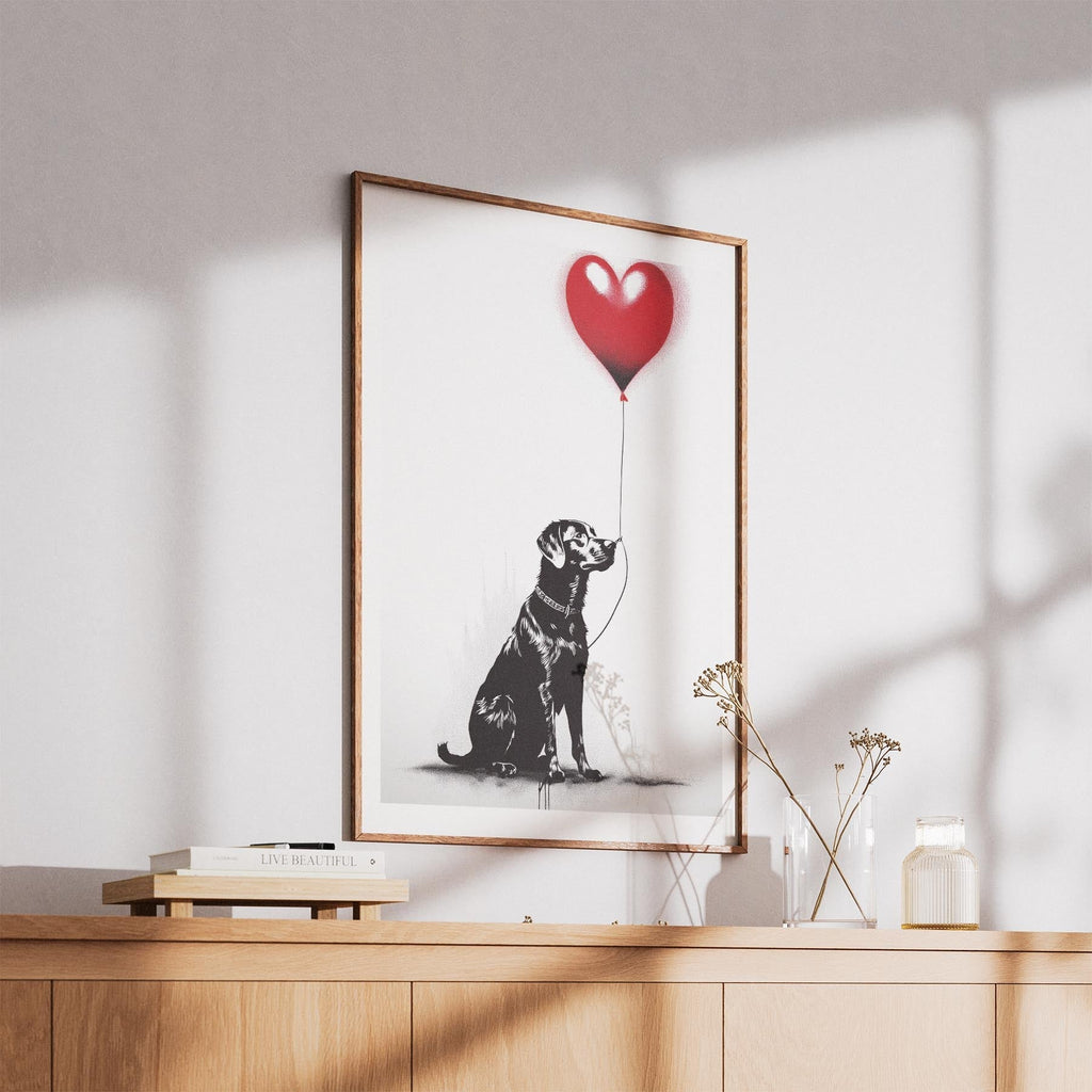 Labrador Retriever DOGSY Series inspired by the Art of Banksy image 5