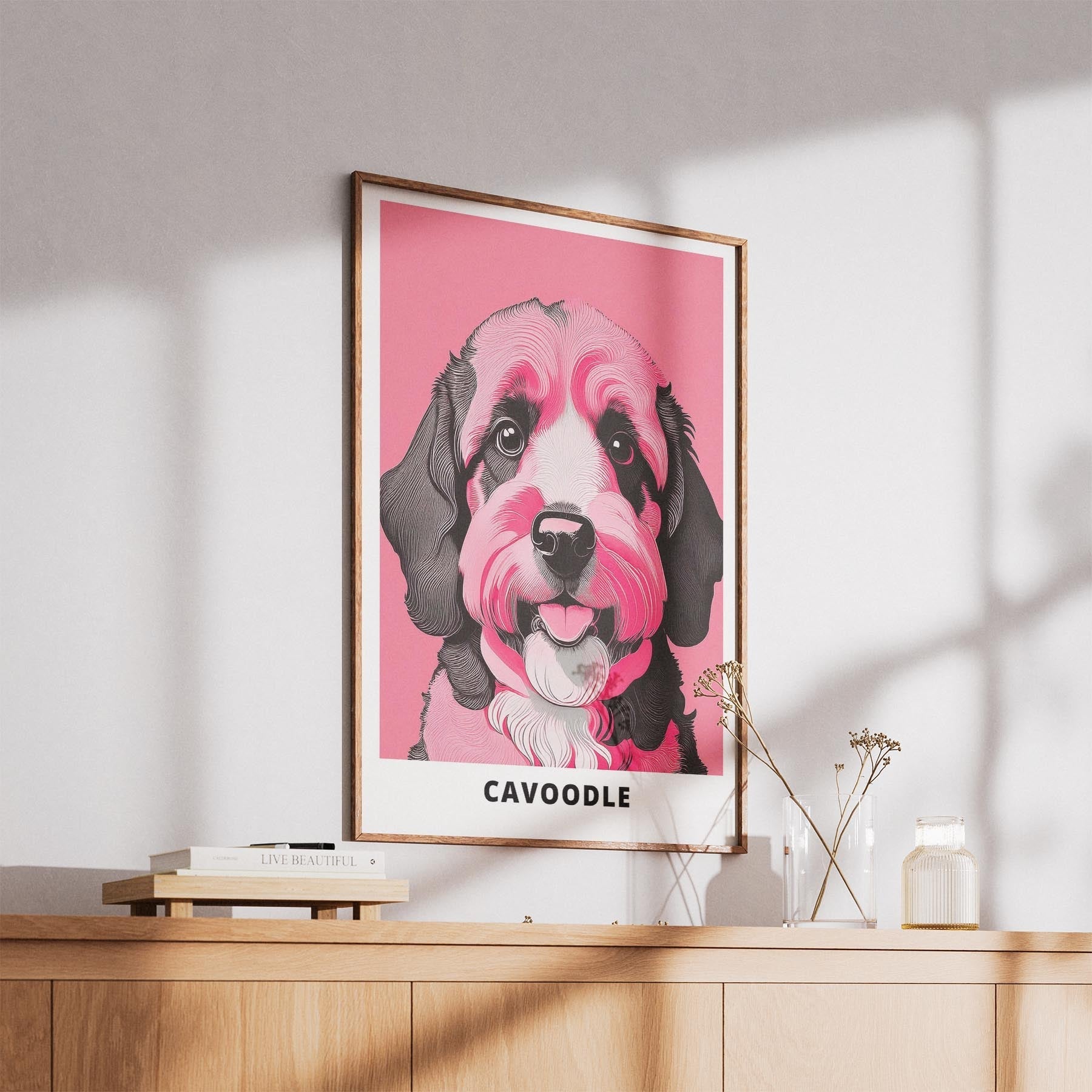 Cavoodle Pink and Black Dog Series 1 image 5