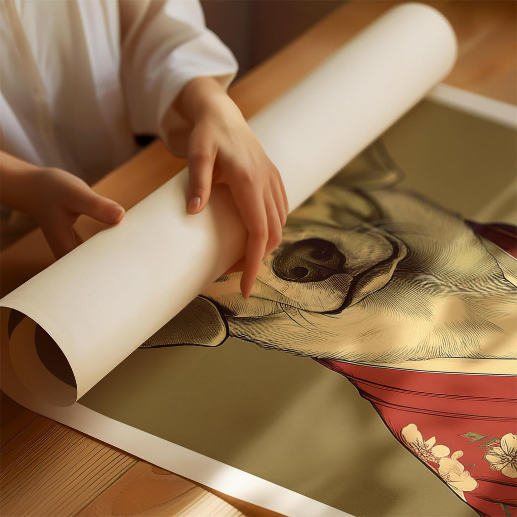 Maremma Japanse Kimono Dog Series image 1