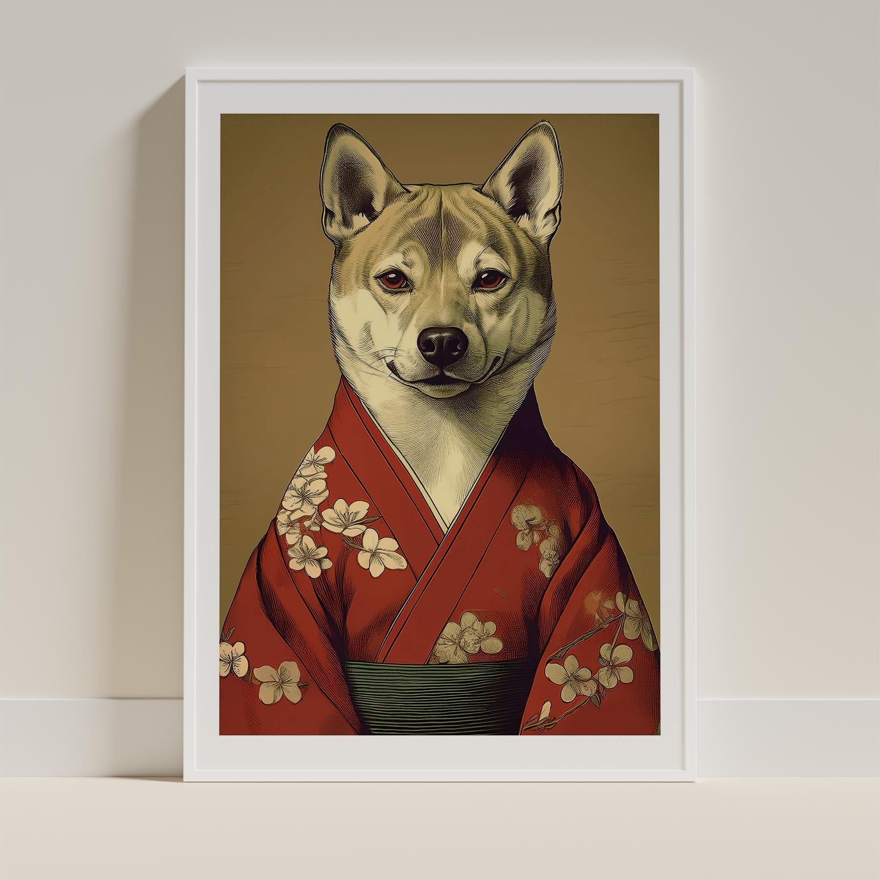 Shiba Japanse Kimono Dog Series image 9