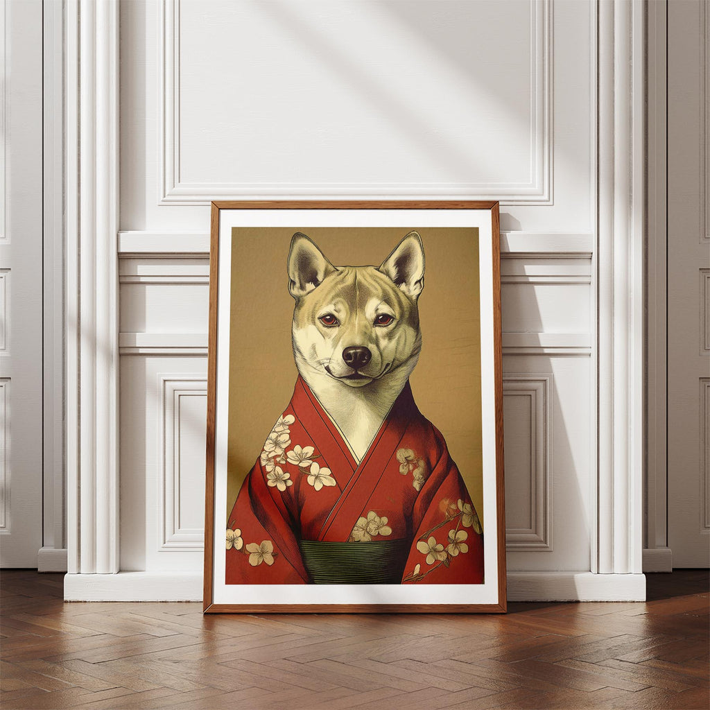 Shiba Japanse Kimono Dog Series image 4