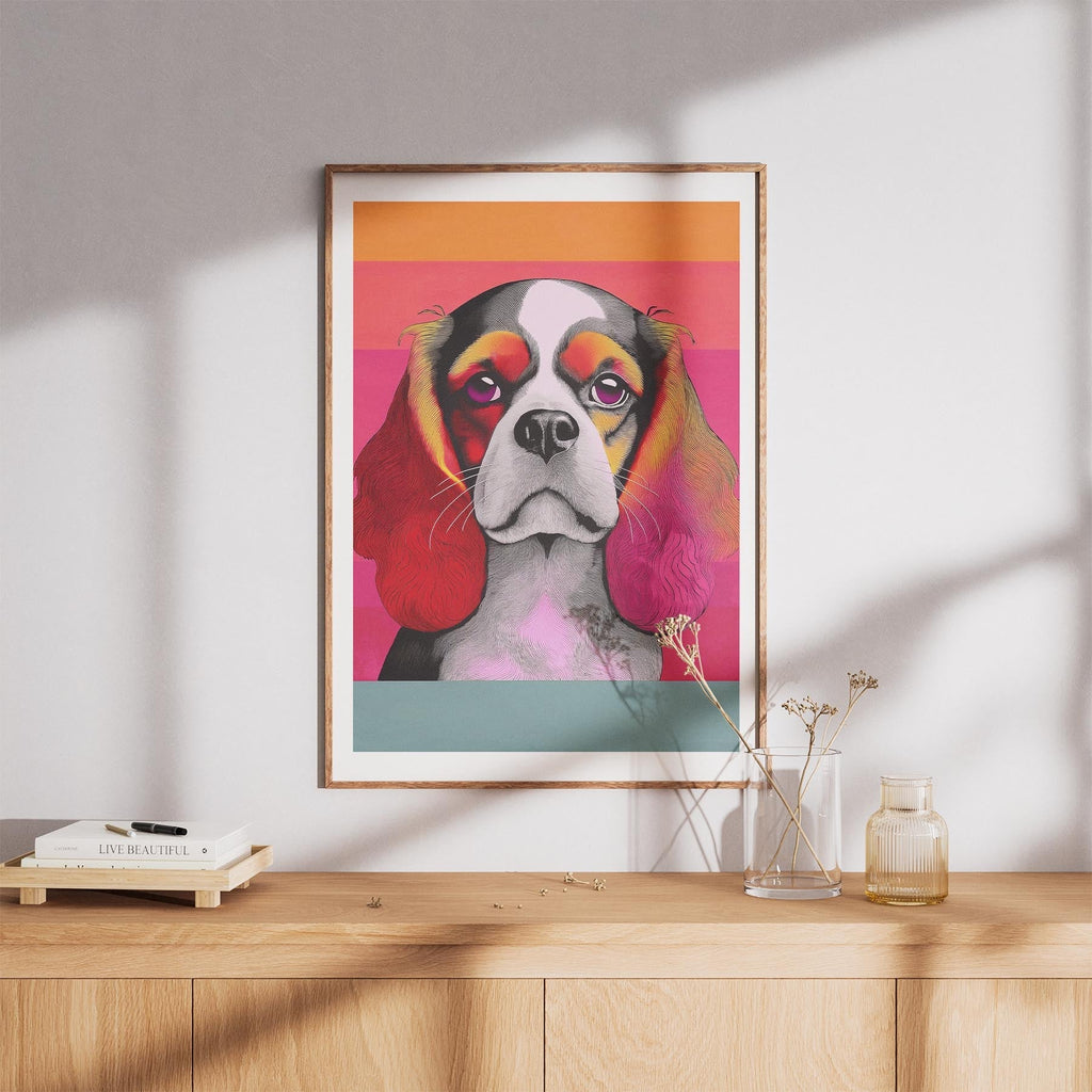 Cavalier Spaniel Modern Pop Dog Series image 8