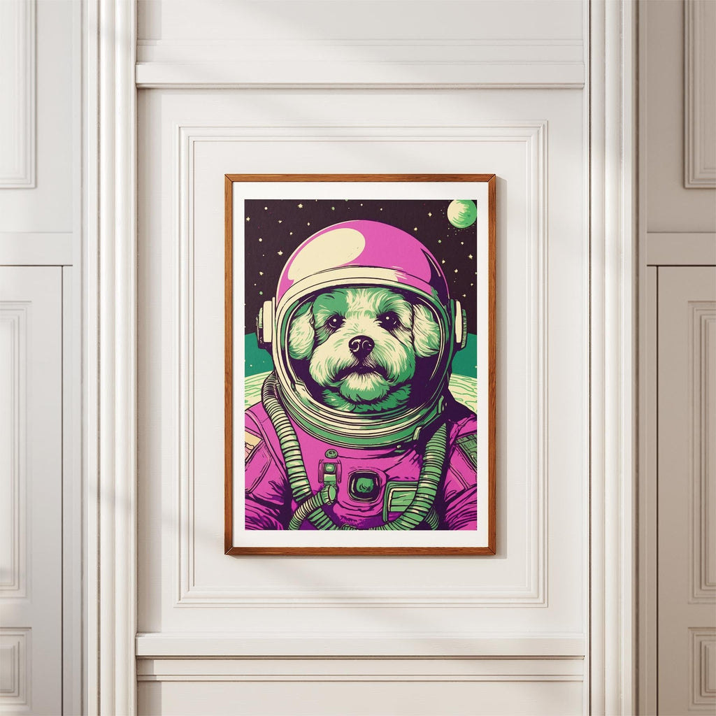 Bichon Frise Space Dogs Series image 3