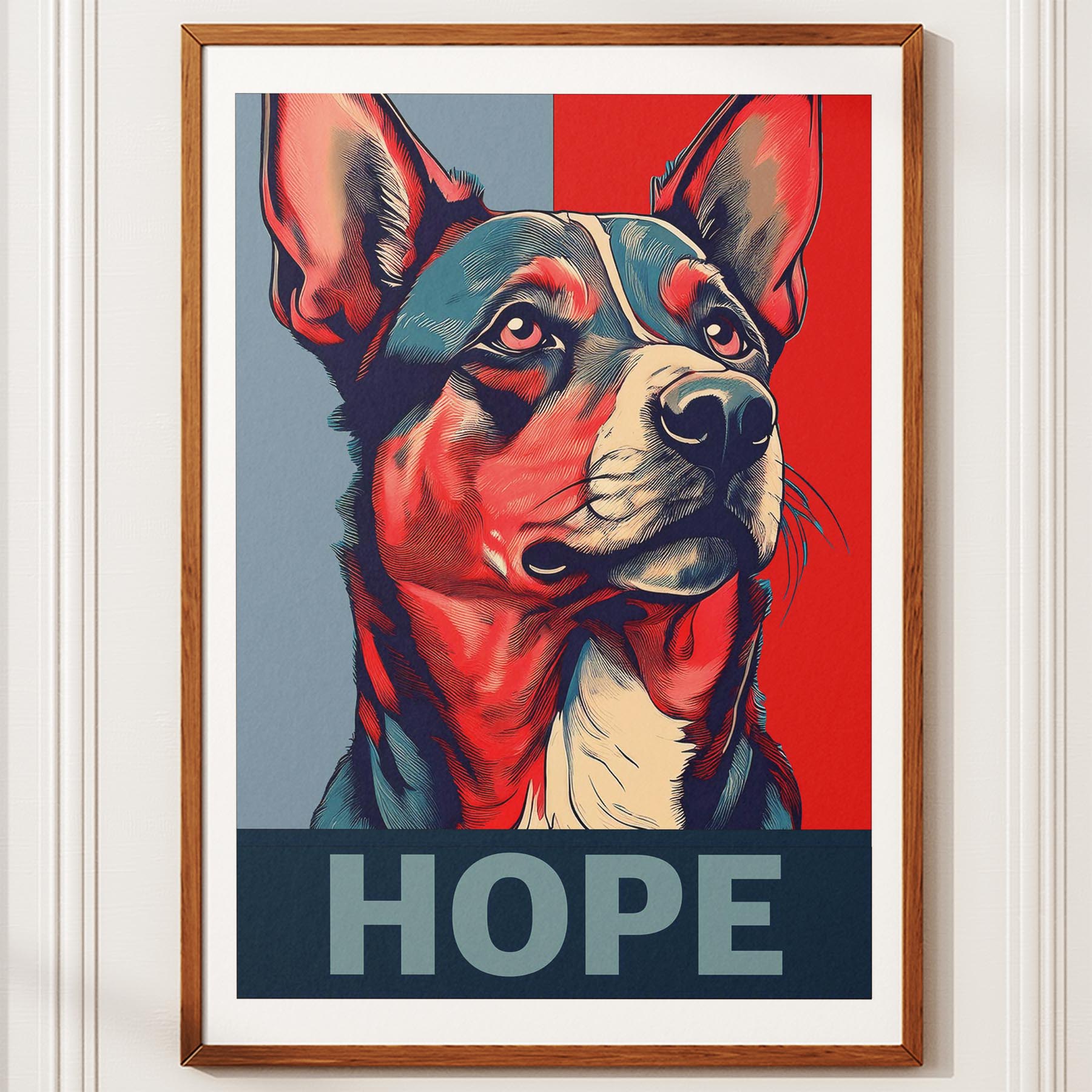 Kelpie HOPE Series Inspired by the Obama Poster image 10